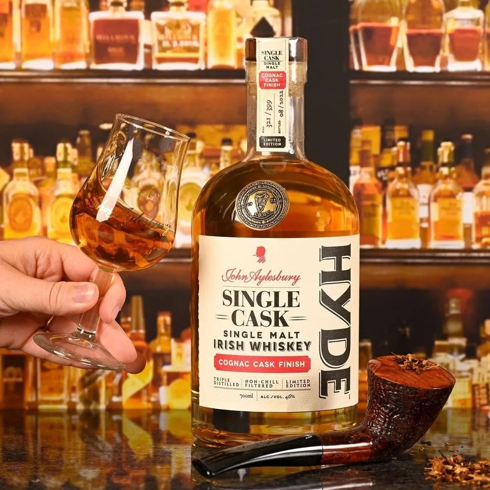 HYDE Irish Single Malt Single Cask Cognac Finish