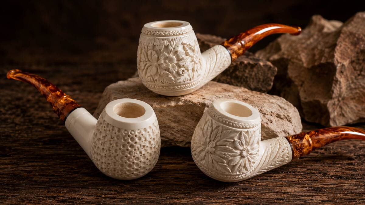 Meerschaum - Das weiße Gold unter den Pfeifenmaterialien - Meerschaum - Das weiße Gold unter den Pfeifenmaterialien