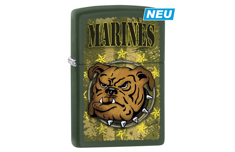ZIPPO Feuerzeug Marines Bulldog - 60003243