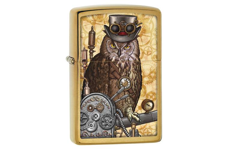 ZIPPO Feuerzeug Steampunk Owl - 60003058