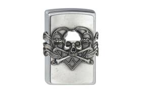 ZIPPO Feuerzeug Skull Heart - 2001330