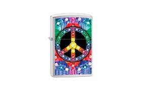 ZIPPO Feuerzeug Gemed Peace Sign - 60002727