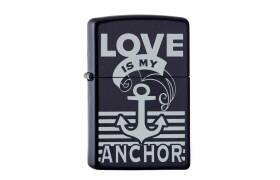 ZIPPO Feuerzeug Love Is My Anchor - 60002068