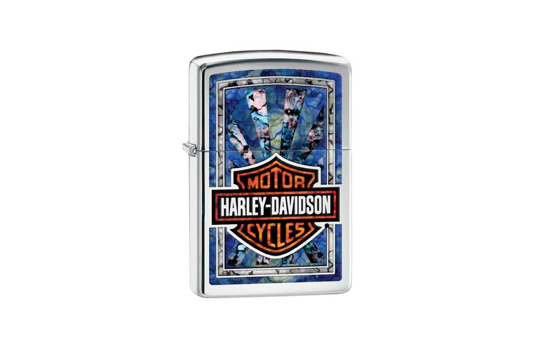 ZIPPO Feuerzeug Harley Davidson blue - 60002647