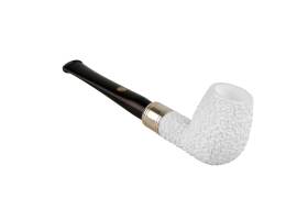 Altinay Meerschaum Pfeife Billard Army rustik Silberring
