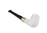 Altinay Meerschaum Pfeife Billard Army rustik Silberring