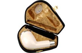 Altinay Meerschaum Pfeife Billard Army+Top glatt