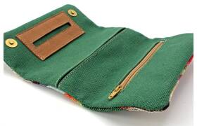 Mestango Tabakbeutel Drehertasche bunte Dreiecke... Mestango Tabakbeutel Drehertasche bunte Dreiecke...