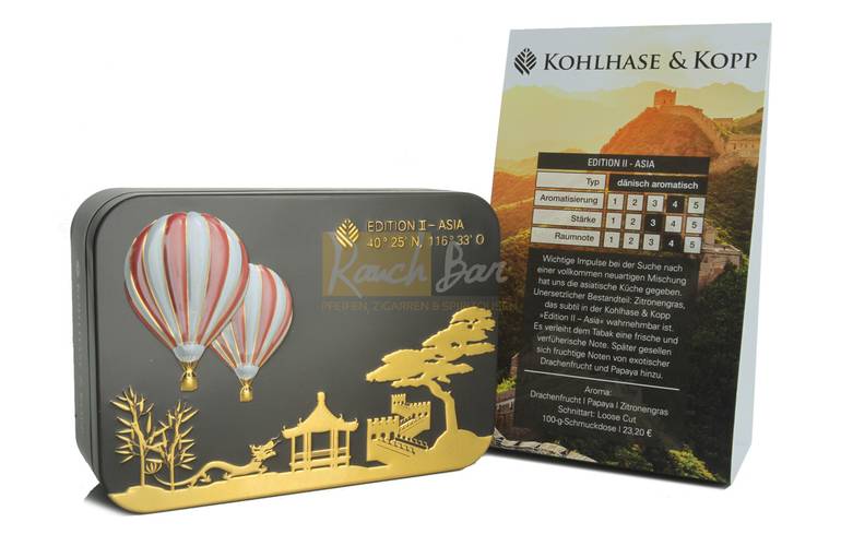 Kohlhase & Kopp Edition II - Asia - Pfeifentabak