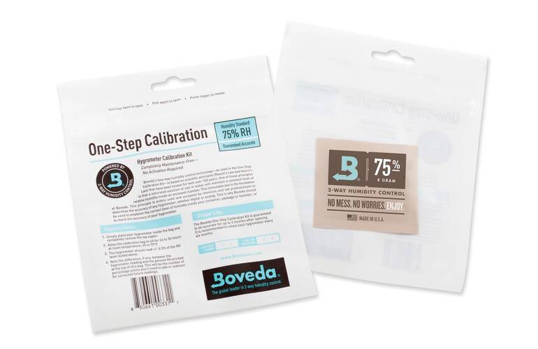 Boveda One-Step-Kalibrierungsset Calibration Kit 75 %