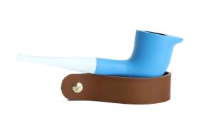 Butz Choquin Polo blau BC Pfeife Butz Choquin Polo blau BC Pfeife