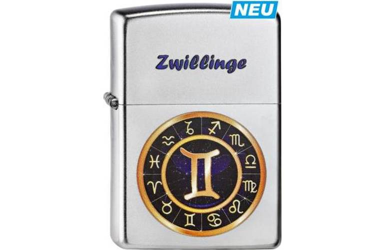 ZIPPO Feuerzeug Sternzeichen Zwillinge - 60003634
