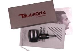 Talamona Reverse Calabash grau, 9mm Pfeife (1)