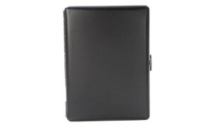 Pearl Elegantes Zigarettenetui für 9 Zigaretten schwarz, Etui 04069-10