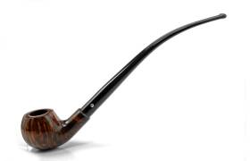 Molina Lesepfeife braun Pfeife - 9mm Filter