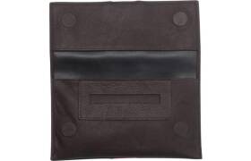 ZIPPO Drehertasche Tabakbeutel Leder Mocca rot 2005576