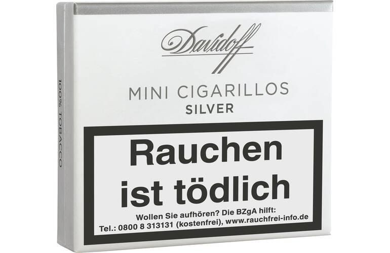 Davidoff Mini Cigarillos Silver Zigarillos