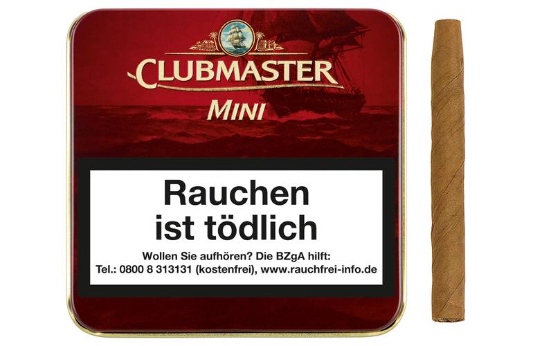 Clubmaster Mini Red Zigarillos 20er