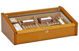 Adorini Humidor Vega mahagoni Deluxe - 78 Zigarren