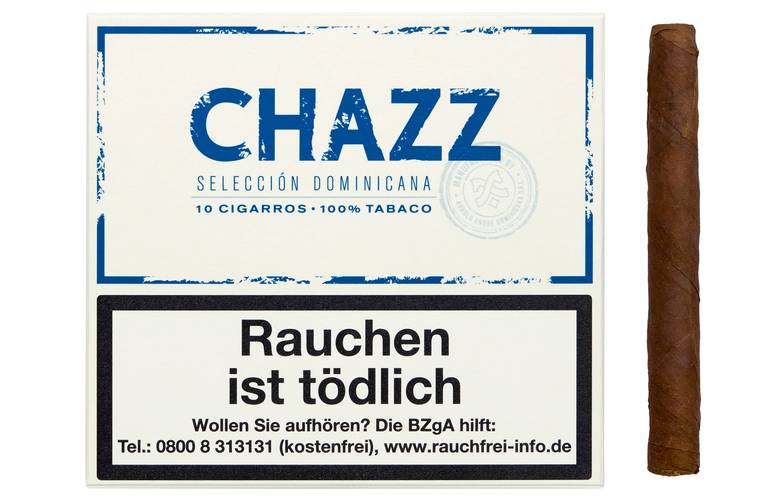 Chazz Seleccion Dominicana Cigarros Zigarillos 10er