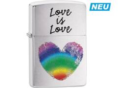 ZIPPO Feuerzeug Love is Love - 60003749
