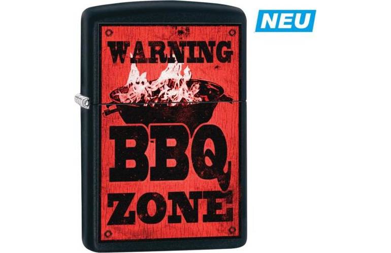 ZIPPO Feuerzeug Warning BBQ Zone - 60003852