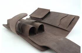 Guy Janot Zigarrenetui Cigartravelcase Jägerleder Robusto 2er - Zigarren Etui