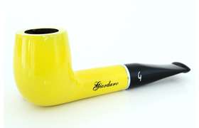 Giordano Tricolore 14640 gelb Mini Pfeife - 9mm Filter