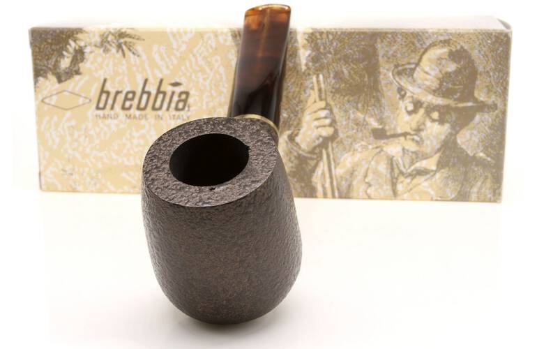 Brebbia Mare Brown Shape 1001 - 9mm Pfeife