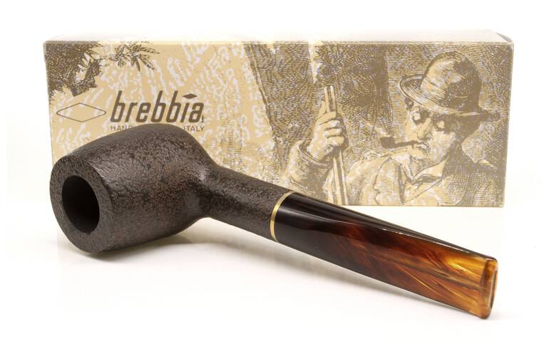 Brebbia Mare Brown Shape 1001 - 9mm Pfeife