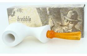 Brebbia Mara Bianca 1621 Meerschaumeinsatz - 9mm Pfeife