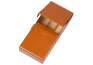 Credo Zigarrenetui Leder cognac handgearbeitet 3er