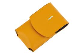 S.T. Dupont Lederetui gelb für Feuerzeuge Minijet...