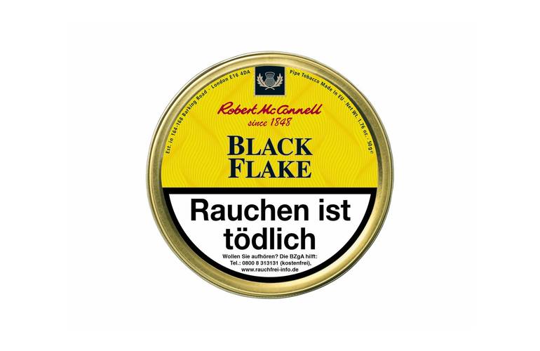 Robert McConnell Heritage Black Flake - Pfeifentabak 50g