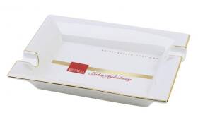 Zigarrenascher Porzellan Goldrand 2 Ablagen John Aylesbury