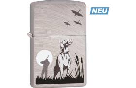 ZIPPO Feuerzeug Hunting Geese Dog - 60004090
