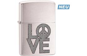 ZIPPO Feuerzeug Love and Peace - 60004132