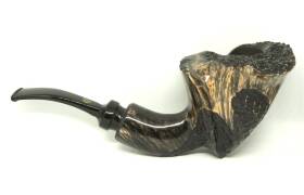 Poul Winslow Crown Viking, 9mm Unikat Pfeife (104)