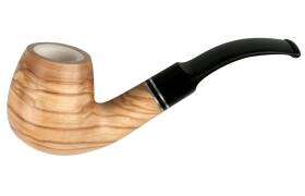 Passatore Pfeife Oliva con schiuma 1421 Meerschaumeinsatz...