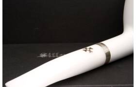 Sillems Gentleman 568 white - 9mm Pfeife