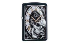 ZIPPO Feuerzeug Skull Clock - 60004591