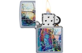 ZIPPO Feuerzeug Mosaik blue - 60004588