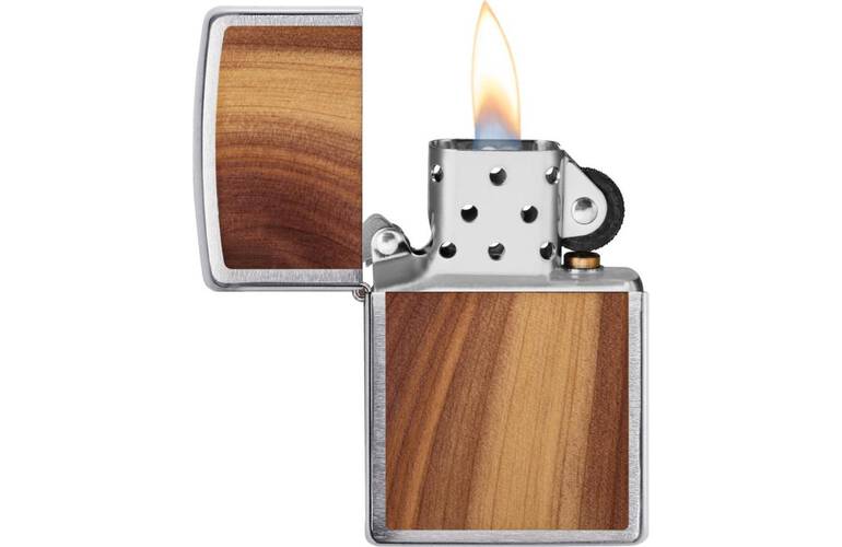 ZIPPO Feuerzeug Cedar Emblem beidseitig - 60004584