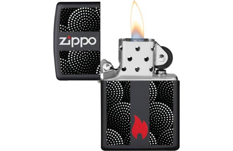ZIPPO Feuerzeug Logo Dot Pattern - 60004369