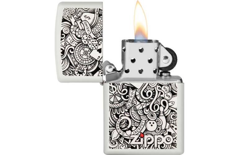 ZIPPO Feuerzeug Gambling Collage - 60004352