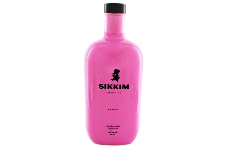 Sikkim Fraise Gin 40% 0,7L