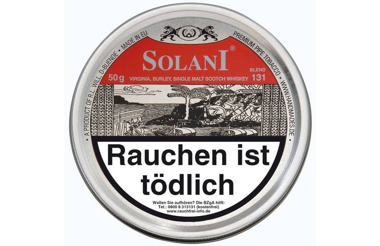 Solani Rot / Blend 131 - Scotch - Pfeifentabak 50g