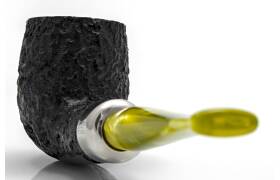 Peterson Army Rustic 107 Green Pfeife - 9mm Filter