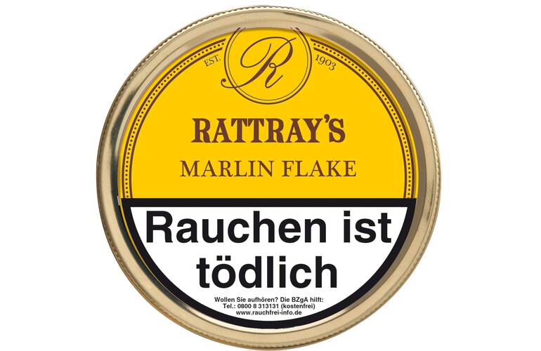 Rattrays British Collection Marlin Flake Pfeifentabak 50g
