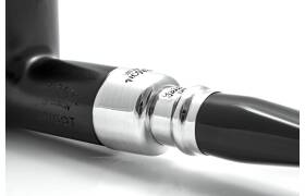 Peterson Spigot Black 606 Pfeife - 9mm Filter